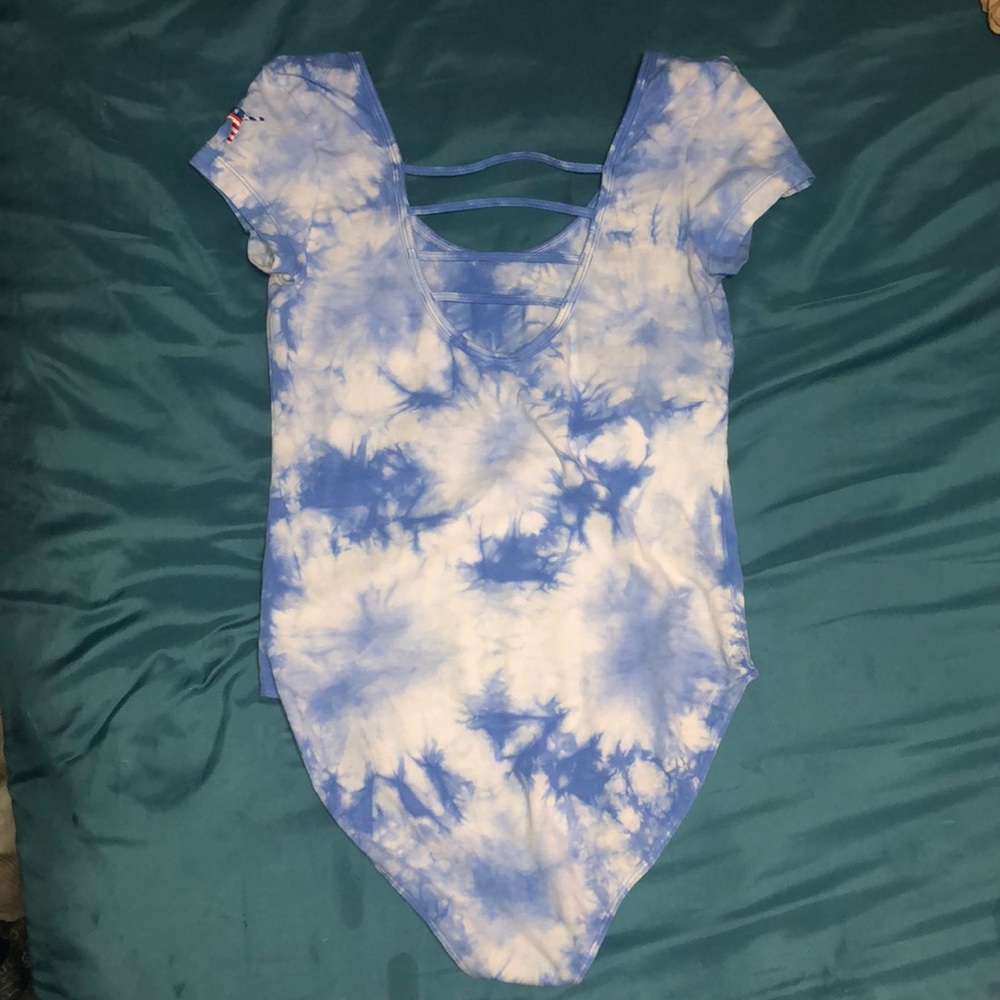PINK Victoria’s Secret Tie dye Bodysuit - Picture 2 of 2